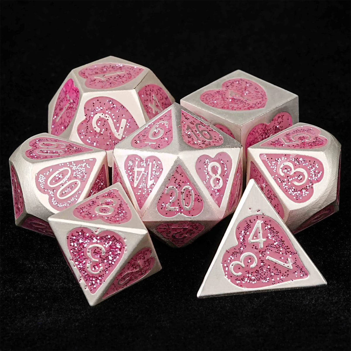 Red Metal D6 Dice