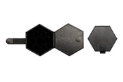 New PU Hexagon Storage Bag and Dungeon Board Game DND Bundle Pocket Dice Bag Run Group Dice Box Can Hold 7 Dice