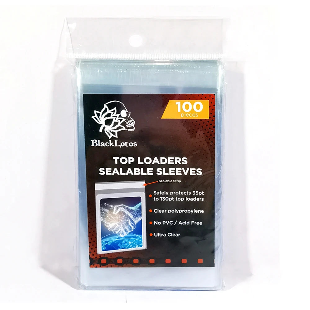 Clear Rigid Card Toploaders - Design 11