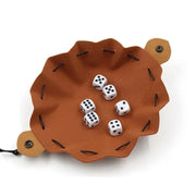 Portable Celtic Patterns DND Dice Bag Tray - Celtic Patterns Drawstring Pouch for D&D RPG Tabletop Games