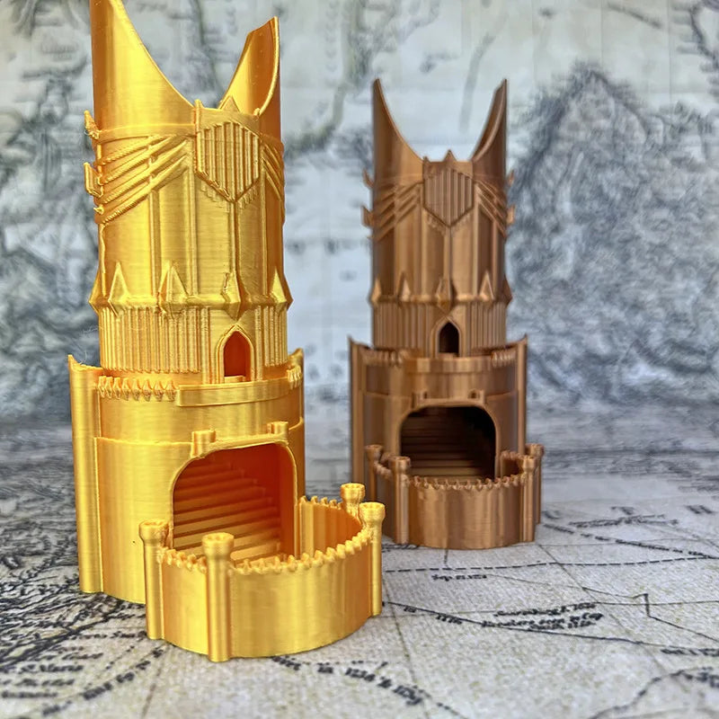 Prison-Themed Dice Tower – 7 Colours to Choose From