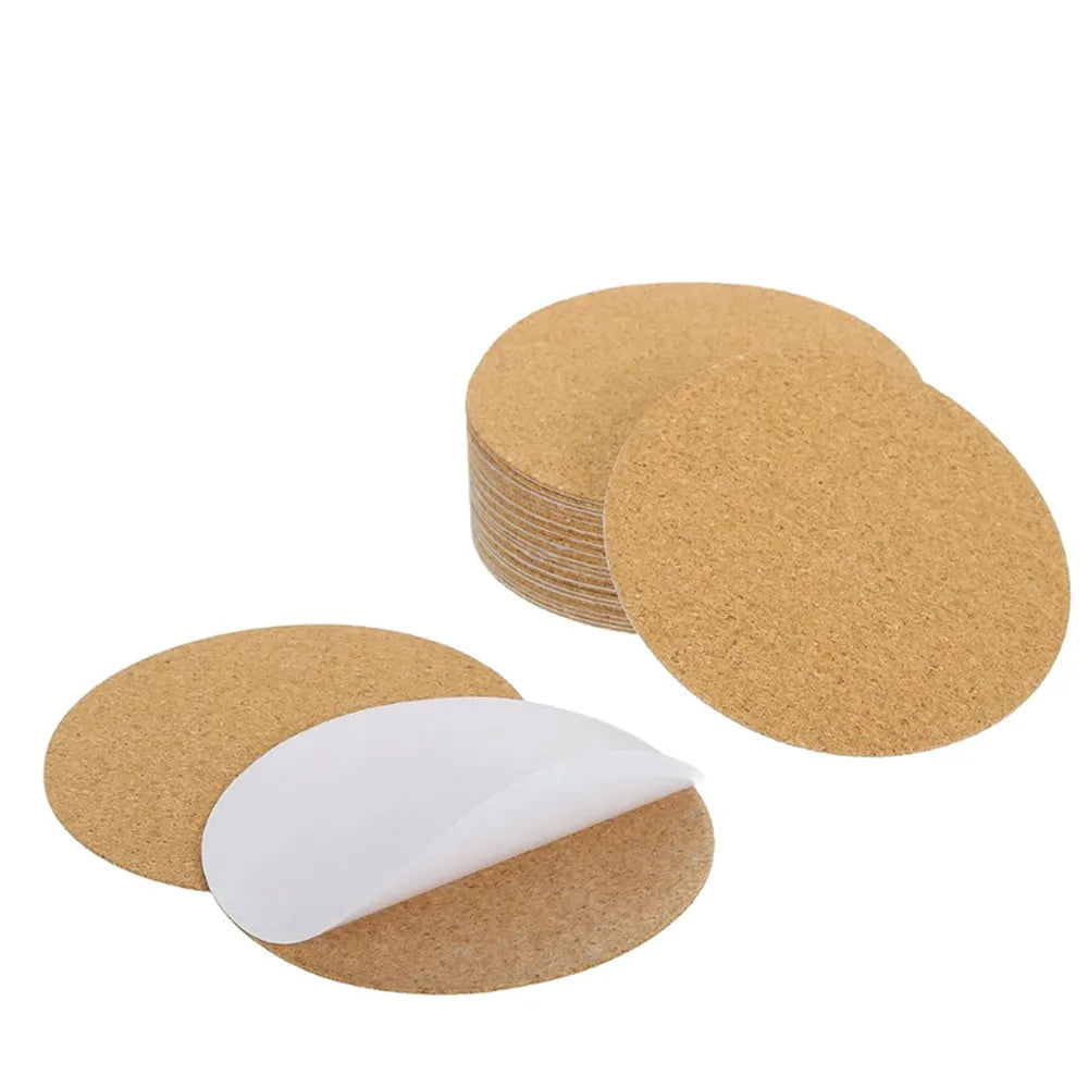 Hex Cork Self-Adhesive Component Pads - 20 Pack