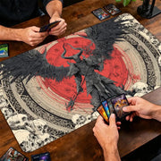 Demon Messenger and Rune Array Magic Card Battle Mat MTG Playmat Anti-slip Base Gathering Gaming Mats Board Game Mat for TCG