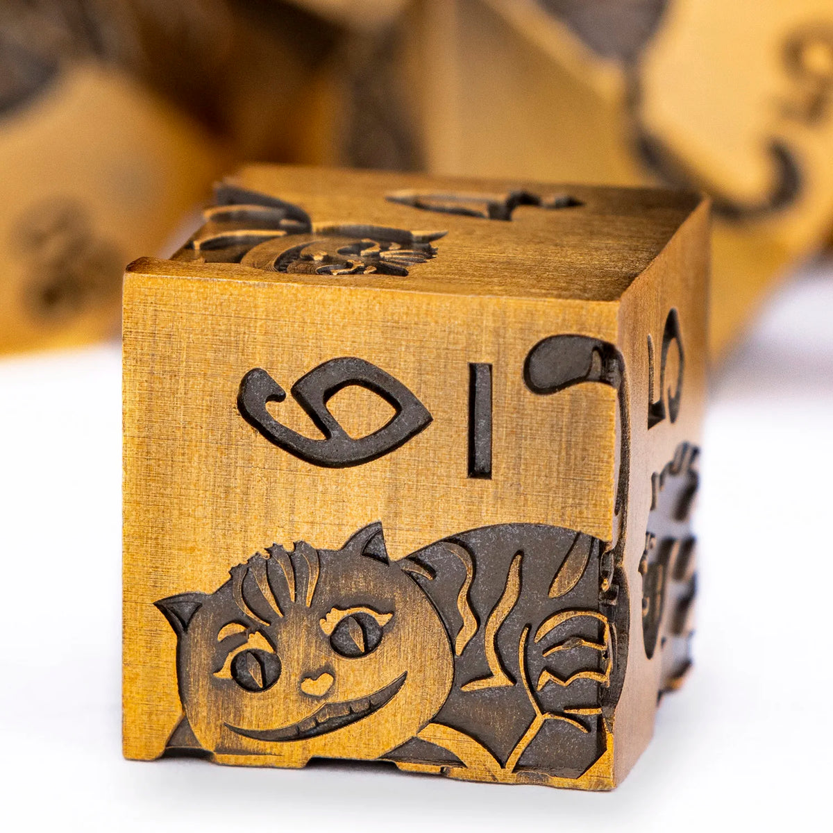 Dragon Pattern RPG Dice Set - 7 Piece - Variant 2