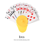 1/2/4PCS Multi-Layer Playing Cards Holder, Suitable for Poker Cards, Game Night Supplies, Compact Design for Easy Storage and Or