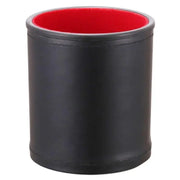 Quiet PU Leather Straight Dices Cup Shaker Dices Cups Drinking Game Entertainment Dices Cup Bar Game Supply