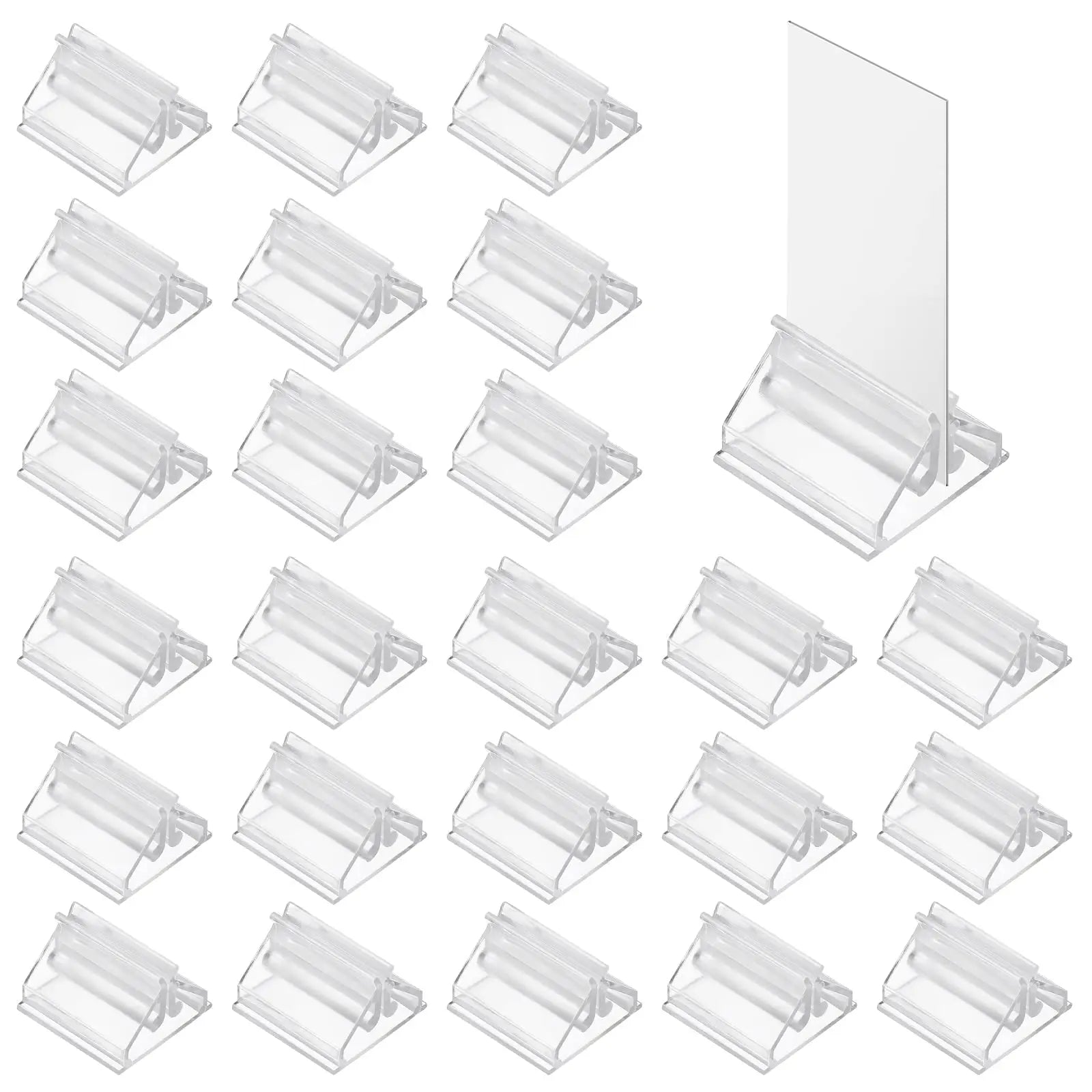 Clear Card Stands - Variant 4