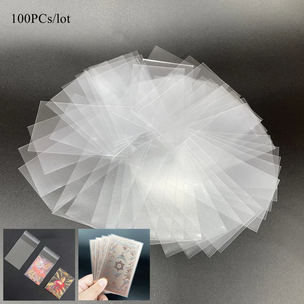 Clear Card Sleeves - 100 Pack - 4.5 x 7cm