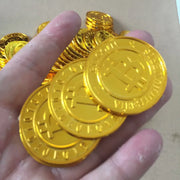 50Pcs/set Gold-Plated Poker Chips, Bitcoin Model, Silver, 39mm * 2.6mm, Foreign Trade, Brand New Poker, 39mm * 2.6mm