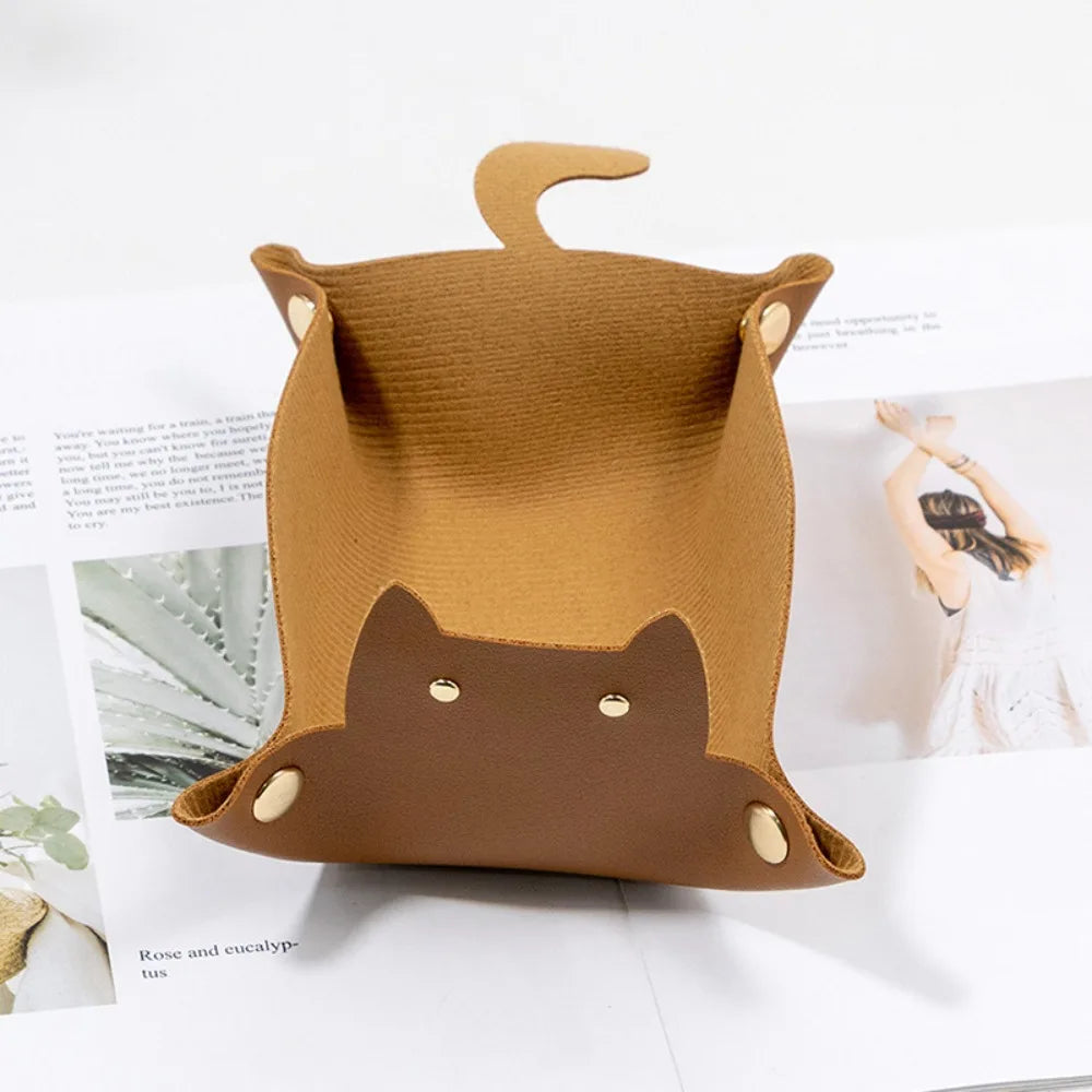 Fold-Flat PU Hex Dice Tray & Storage - Design 4