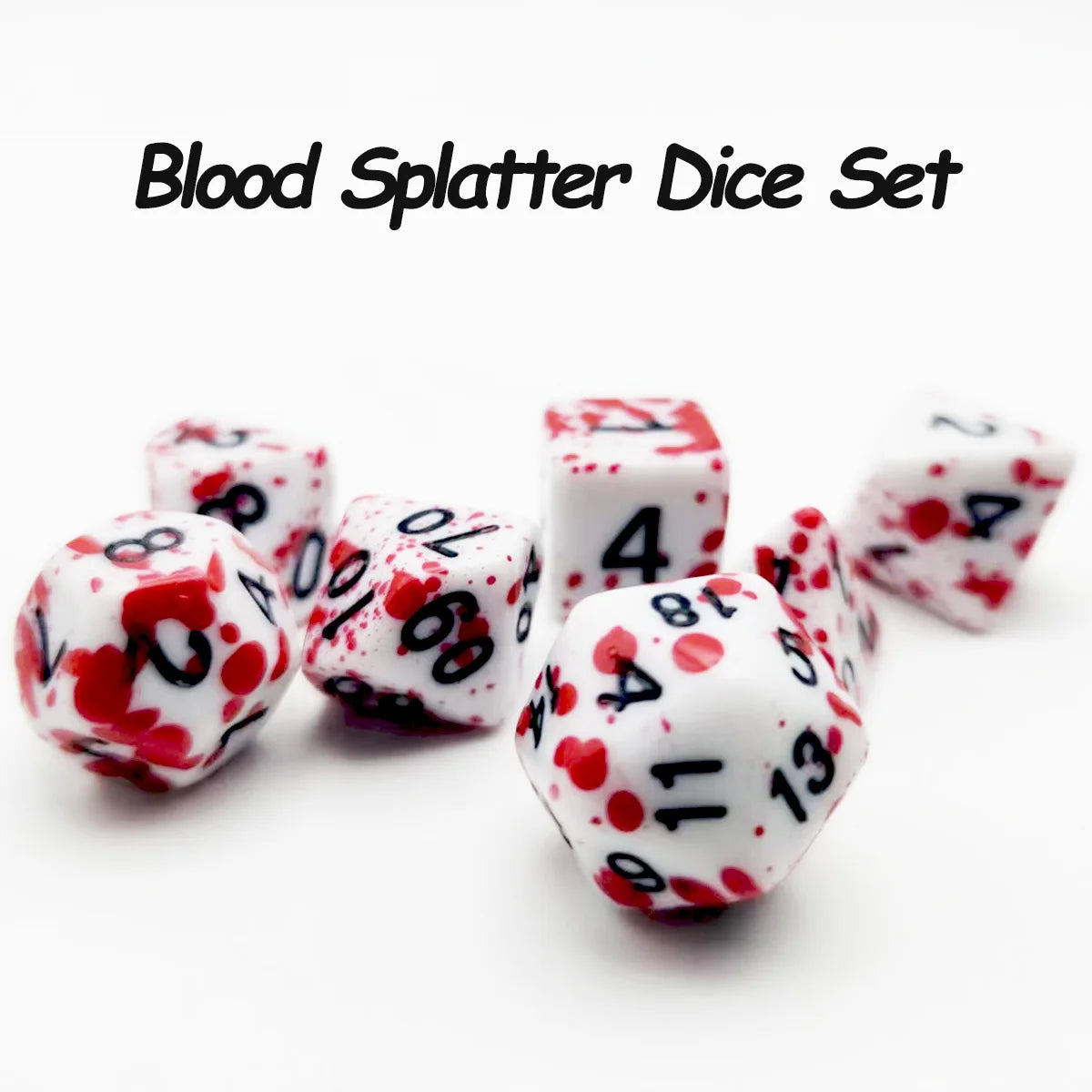 Mineral-Style RPG Dice Set - Design 8