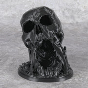 Dice Tower And Tray, Skull Styling Dice Tower, Tabletop Dice Game Accessories, Gift for RPG Player