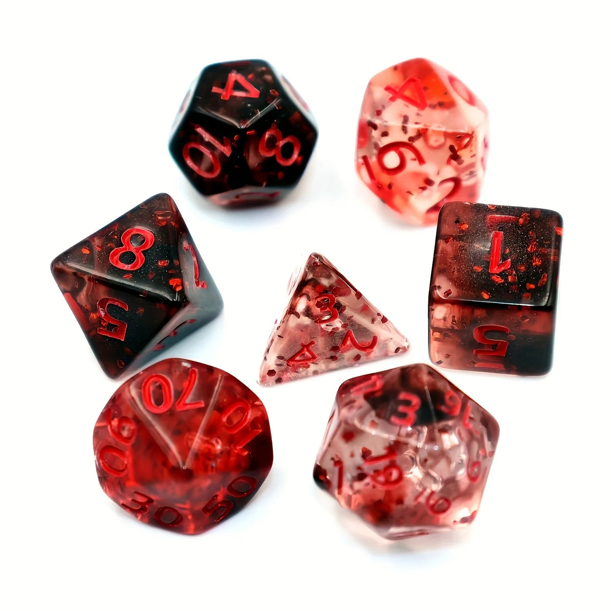 Crystal RPG Dice Set - Design 2