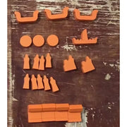 1 Set Wooden  Mark  Colorful Game Table Game Accessories