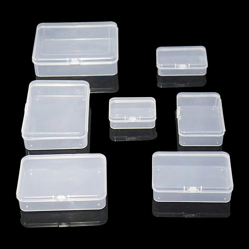 Clear Card Storage Box - 10 Pack