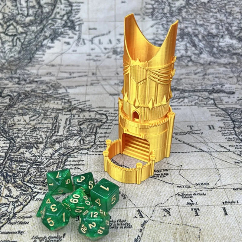 Prison-Themed Dice Tower – 7 Colours to Choose From