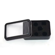 Dice Metal Box Standard Size Dice Metal Box 7pcs D4 D6 D8 D10 D% D12 D20 Set Storage Dice Set With Protective Foam Metal Box