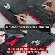 Toolbox Foam Pads High-Density Adjustable Foam Boards for Tool Organization And Cabinet Drawer Storage Solutions Foam Liners