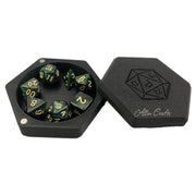 DnD Dice tray Acrylic Dice box for role play games players, for dungeons and dragon dice collection box rpg players dice tower