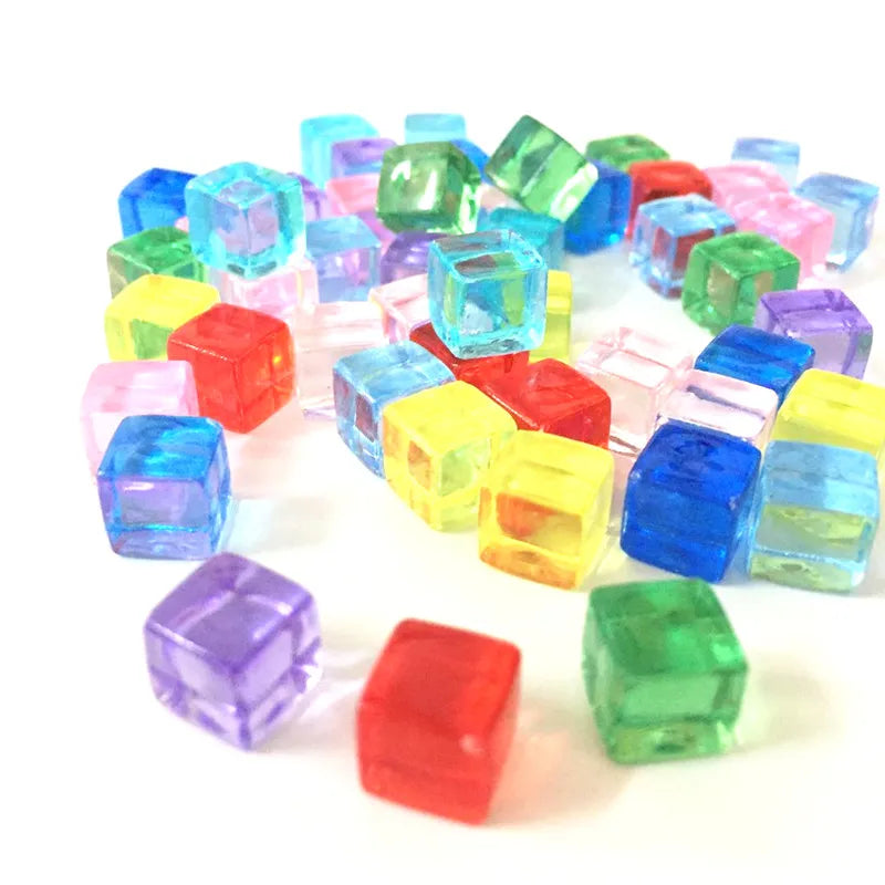 Transparent Resource Cubes - 50 Pack