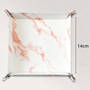Dice Tray Leather Dice Tower for DND MTG Dices Storage Board Game Accessories Foldable Desktop Storage Box Shaped Square Hard