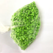 1000Pcs/Pack 8mm Acrylic Square Corner Dice White Colors Mahjong Jigsaw Cubes Puzzle Mini Game Dice