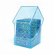 Acrylic Card Storage Box Transparent Secure Storage TCG Deck Box Clear Display 100PCS Capacity Card Display Box