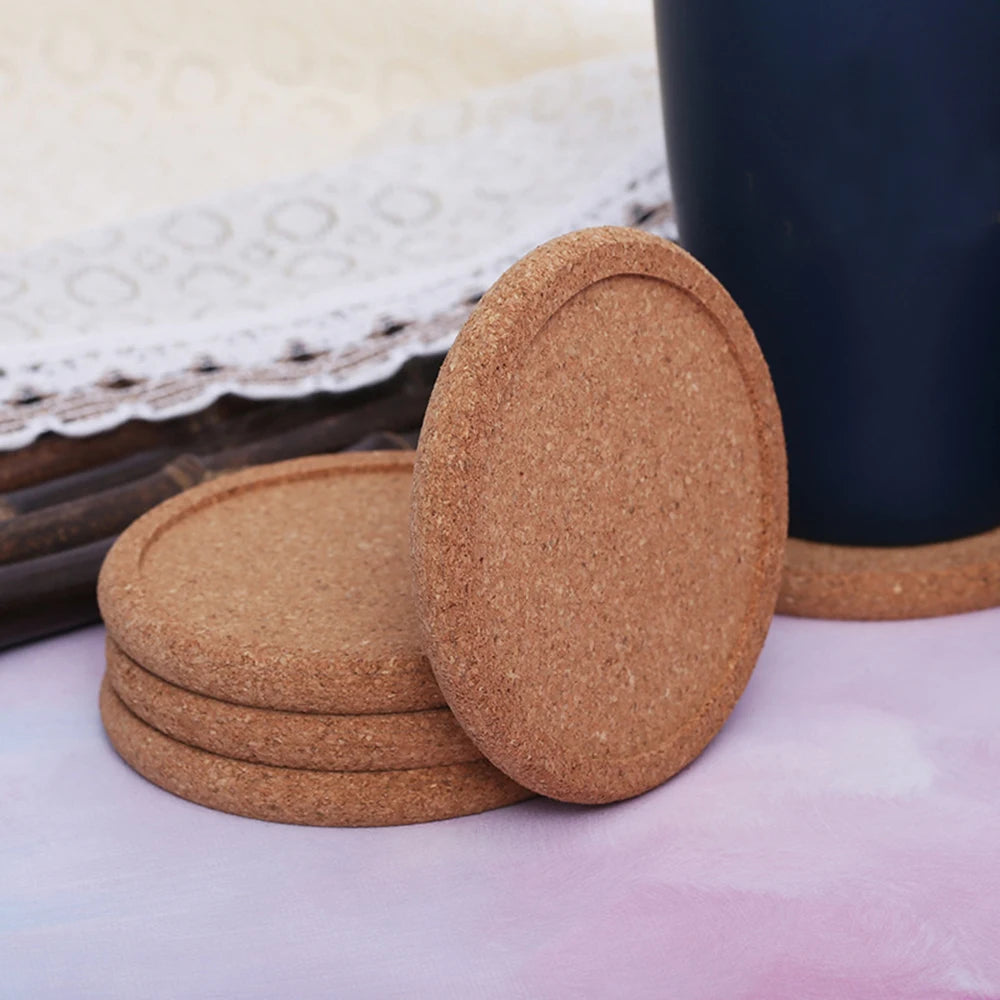 Natural Cork Component Pads - Design 9