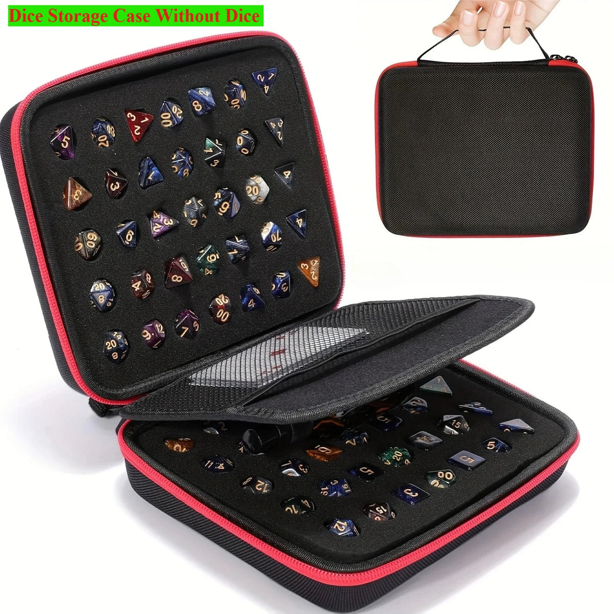 70-Hole Dice Storage Case – 3 Colours to Choose From