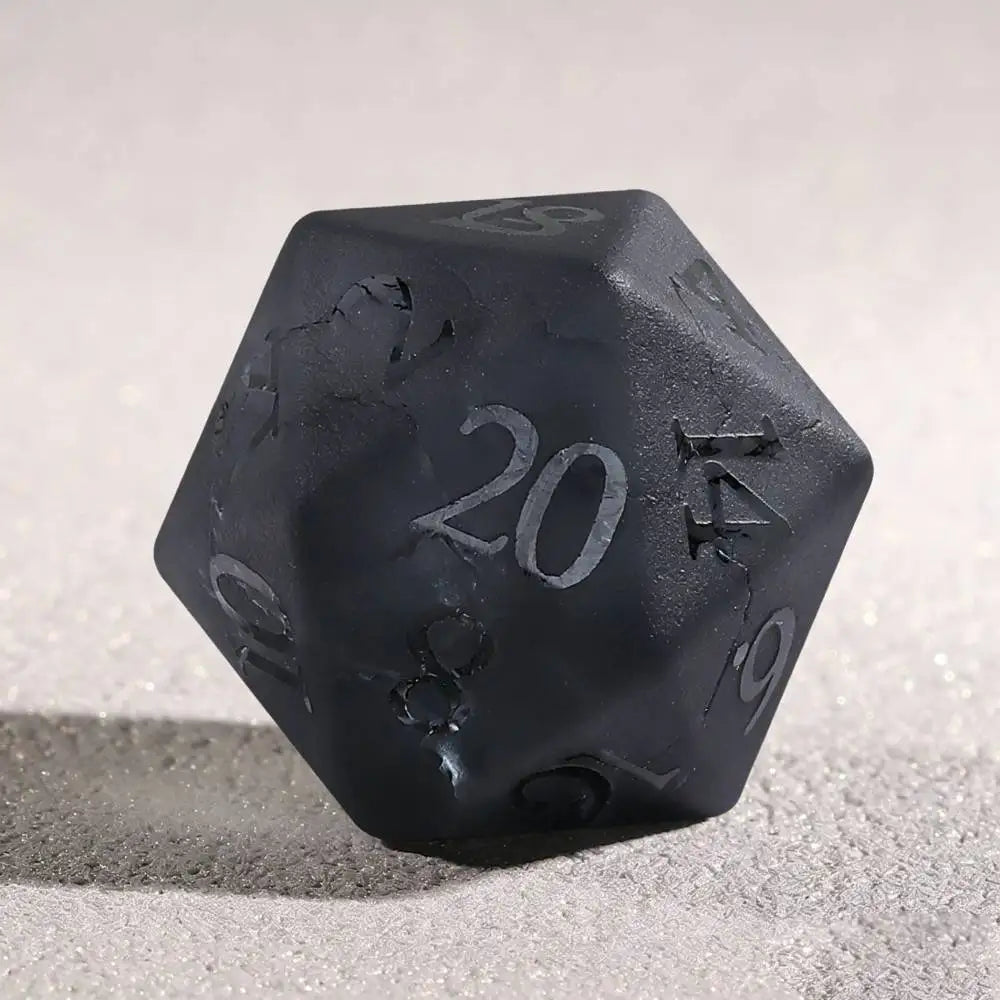 Frosted Gemstone Dice Set – 2 Colours to Choose From