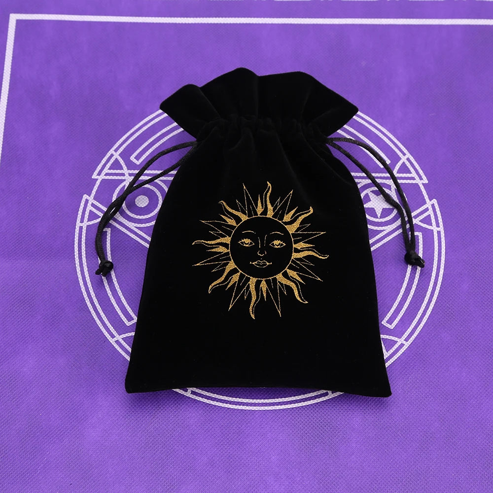 PU Drawstring Dice Bag