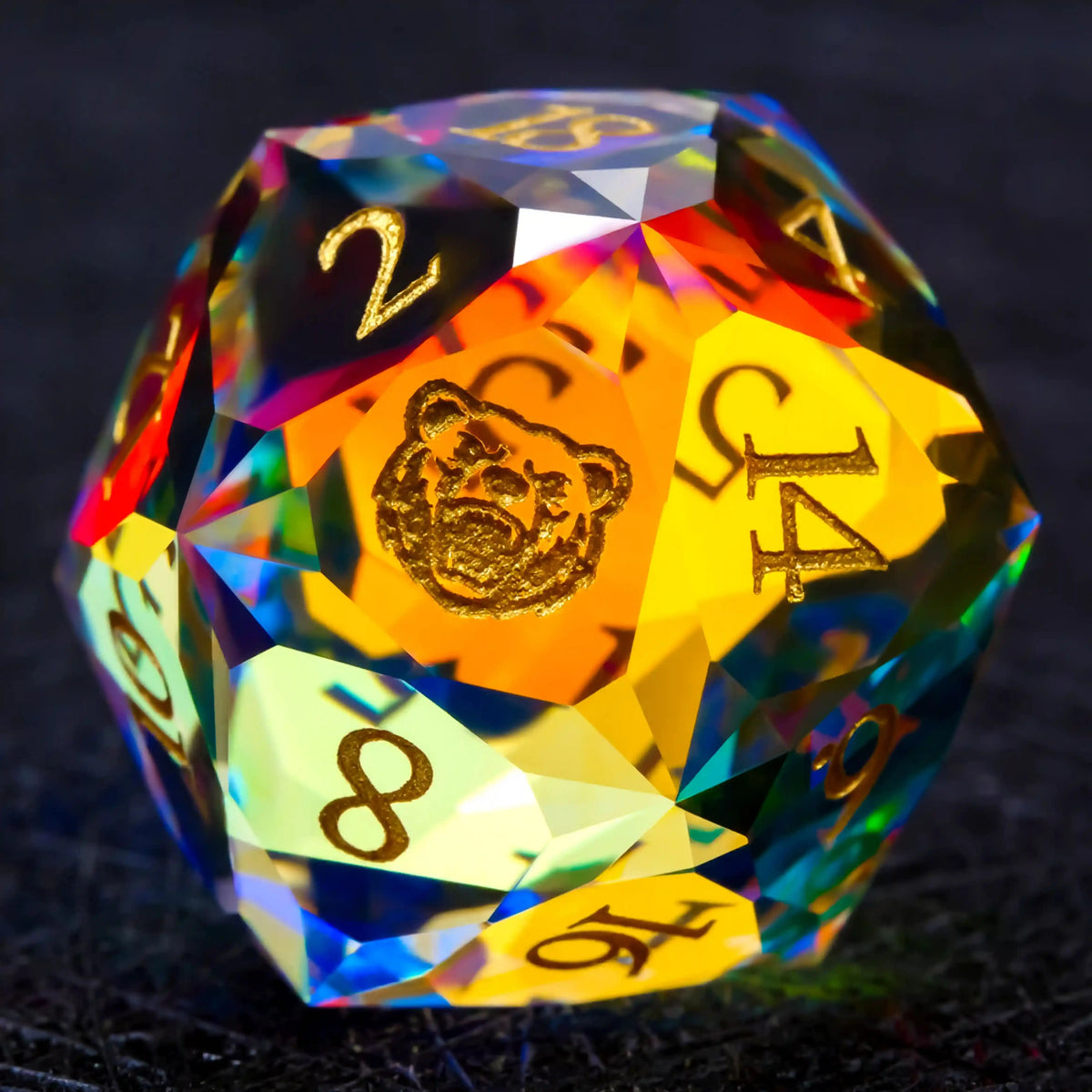 Stone RPG Dice Set - Design 2