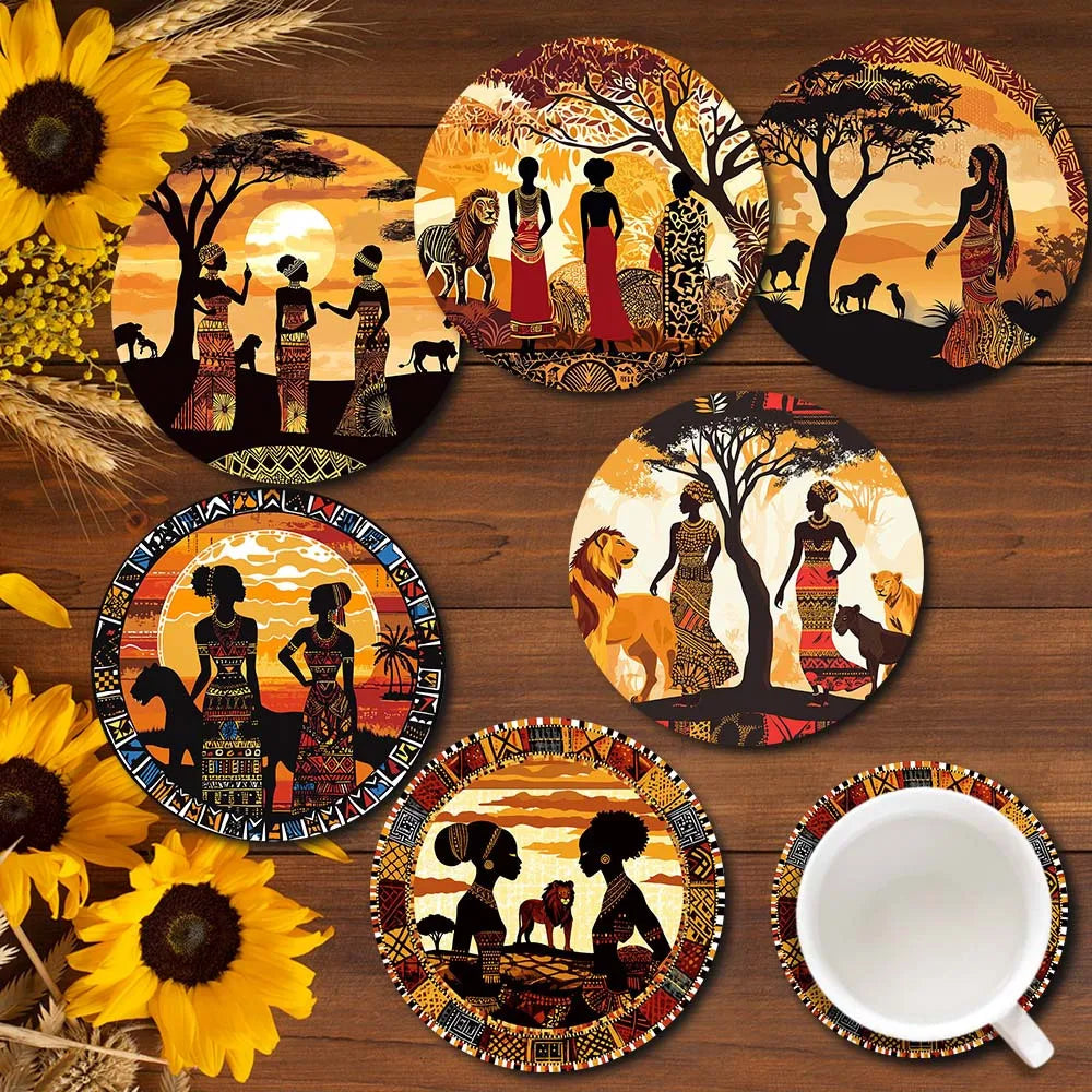 Natural Cork Component Pads - 6 Pack