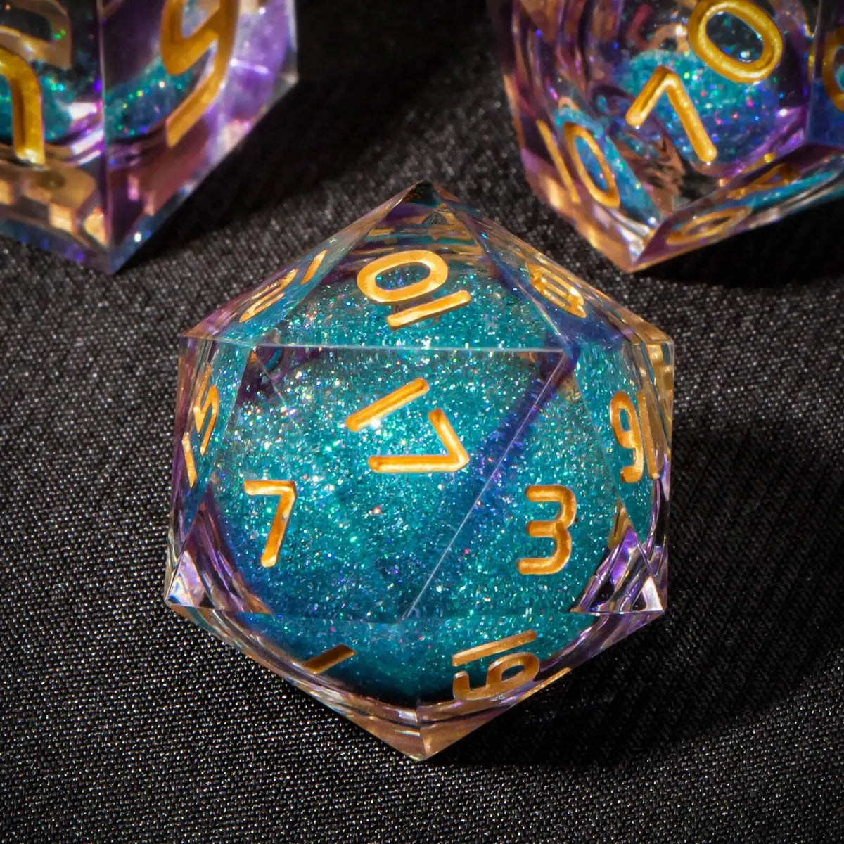 Mineral-Style RPG Dice Set - Design 2