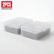 Trading deck box,transparent plastic,for storing TGC,Pokémon,Yu-Gi-Oh,board game cards,Playing Card K-pop mini-cards Storage Box