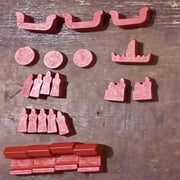1 Set Wooden  Mark  Colorful Game Table Game Accessories
