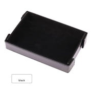 Magnetic Dice Storage Tray PU Leather Storage Box with Faux Fur Foldable Rectangle Case for Dice Games Board Game Accessories