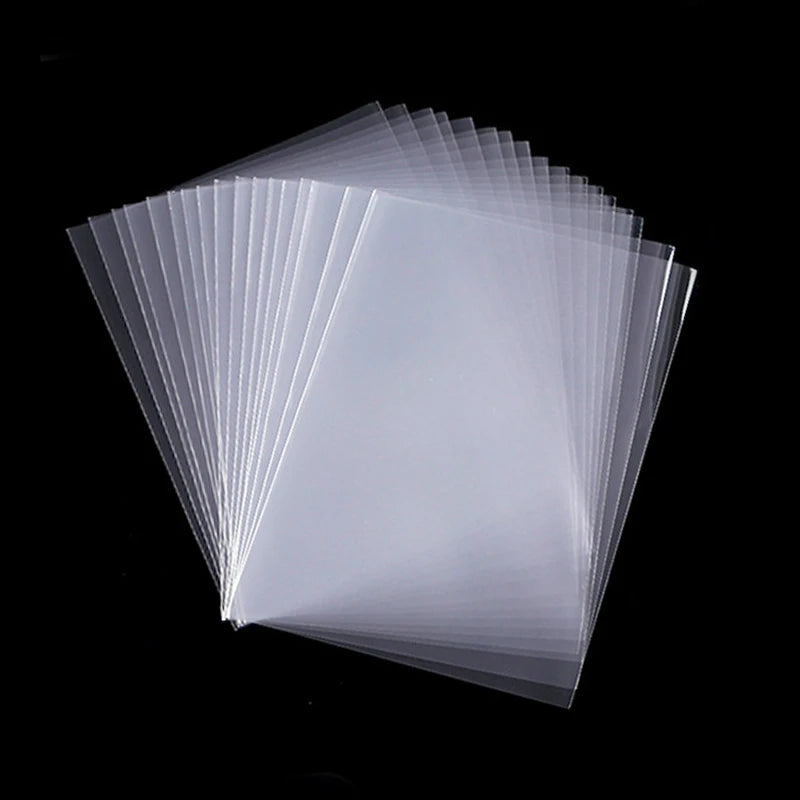 Clear Card Sleeves - 100 Pack - Design 23