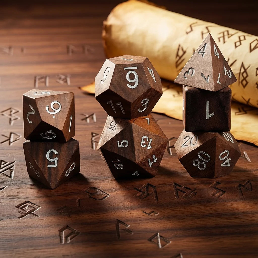 Mineral-Style D6 Dice Set - Design 5