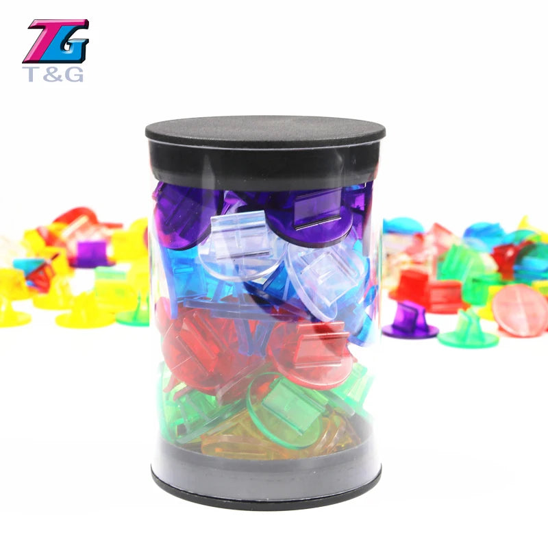 Plastic Hands-Free Card Holders - 50 Pack - Design 3