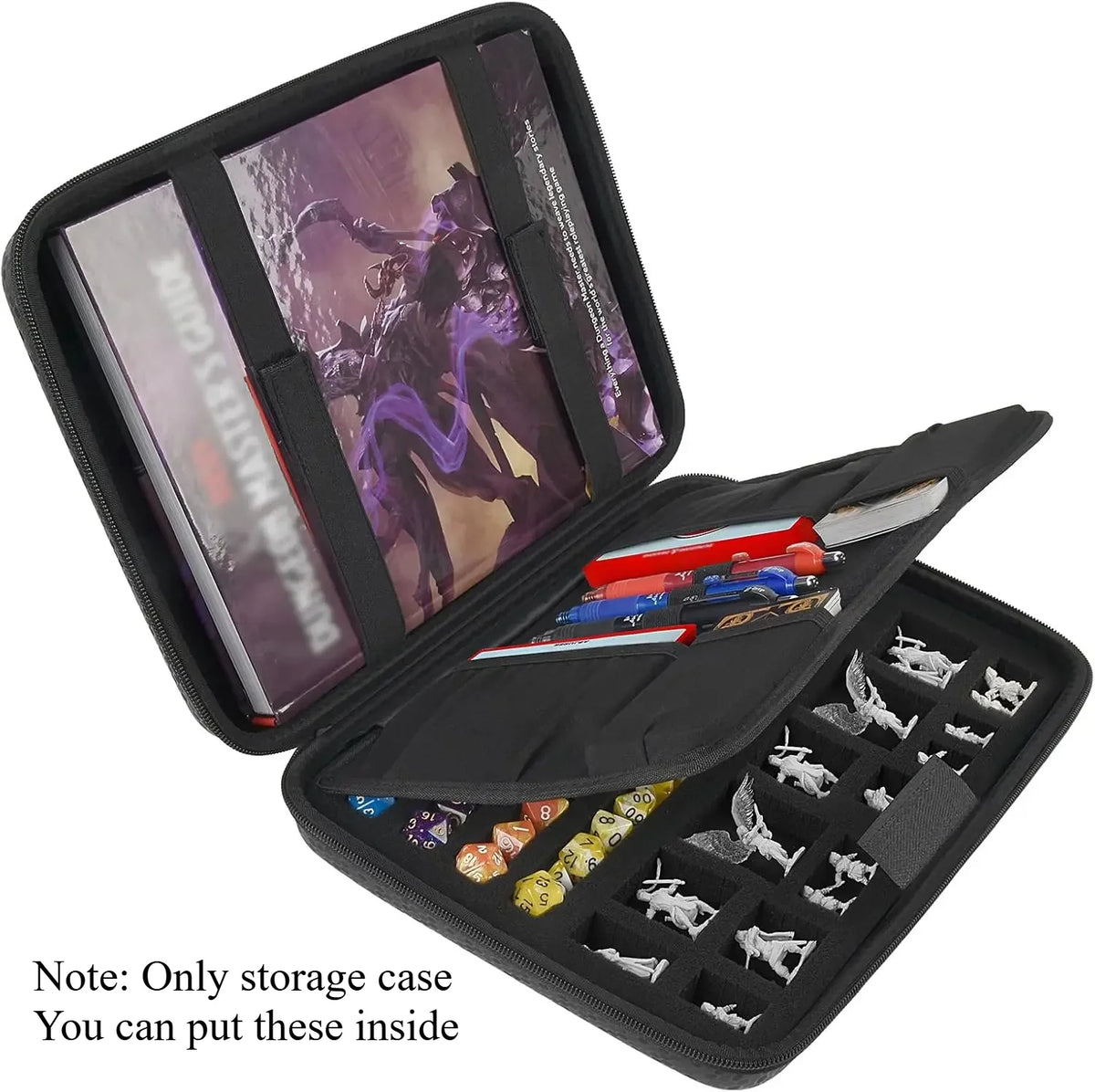 DND Dice & Accessory Organiser Case – 3 Colours to Choose From