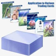 1-10Pcs Sports Card Holder Transparent Protective Case 35PT Trading Card Holder For Baseball Football Cards Protective Card Case