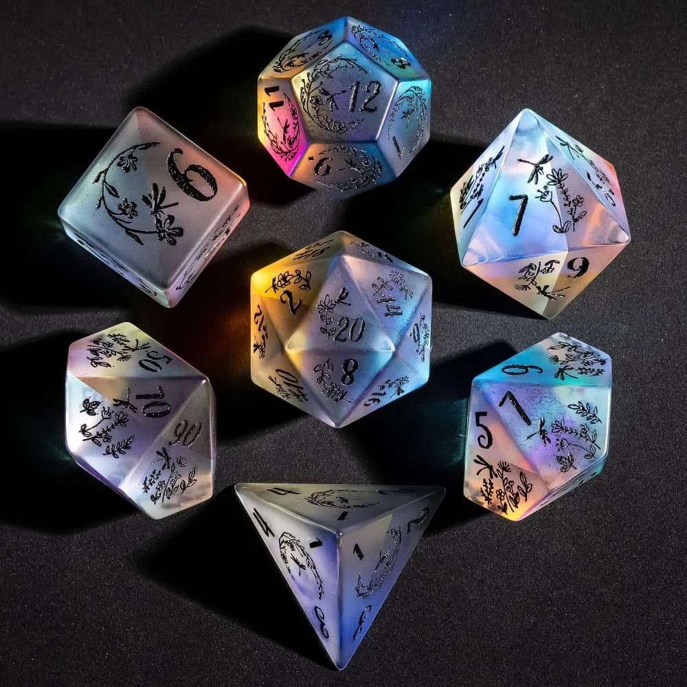 Stone RPG Dice Set - Design 5