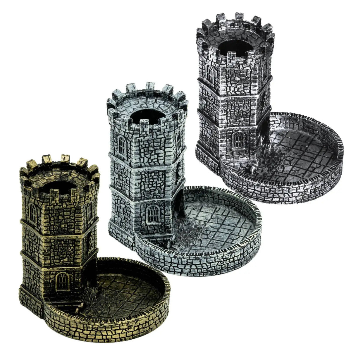 Vintage Castle Dice Tower – 3 Colours to Choose From