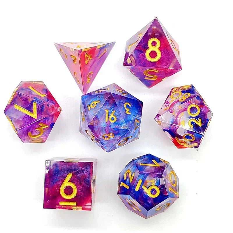 Mineral-Style RPG Dice Set - Design 22