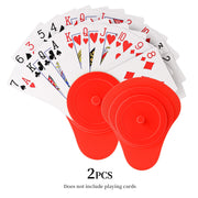 1/2/4PCS Multi-Layer Playing Cards Holder, Suitable for Poker Cards, Game Night Supplies, Compact Design for Easy Storage and Or