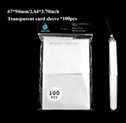 Card Sleeves Toploaders for Trading Card Soft Baseball Penny Card Protective Film Fit for Football Sports Game Cards Holder