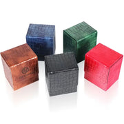 PU Magnetic Trading Card Deck Box for MGT/PTCG, Portabe Card Storage Box Holds 100＋ Sleeved Cards Board Game Commander Card Case