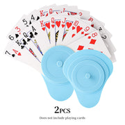 1/2/4PCS Multi-Layer Playing Cards Holder, Suitable for Poker Cards, Game Night Supplies, Compact Design for Easy Storage and Or