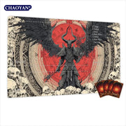 Demon Messenger and Rune Array Magic Card Battle Mat MTG Playmat Anti-slip Base Gathering Gaming Mats Board Game Mat for TCG